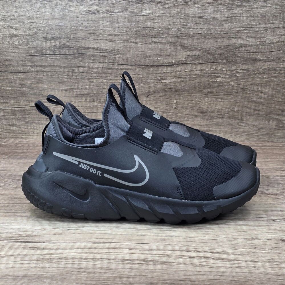 Nike Flex Runner 2 GS Youth Size 6Y Women's Size 7.5 Black Gray Shoes DJ6038-001